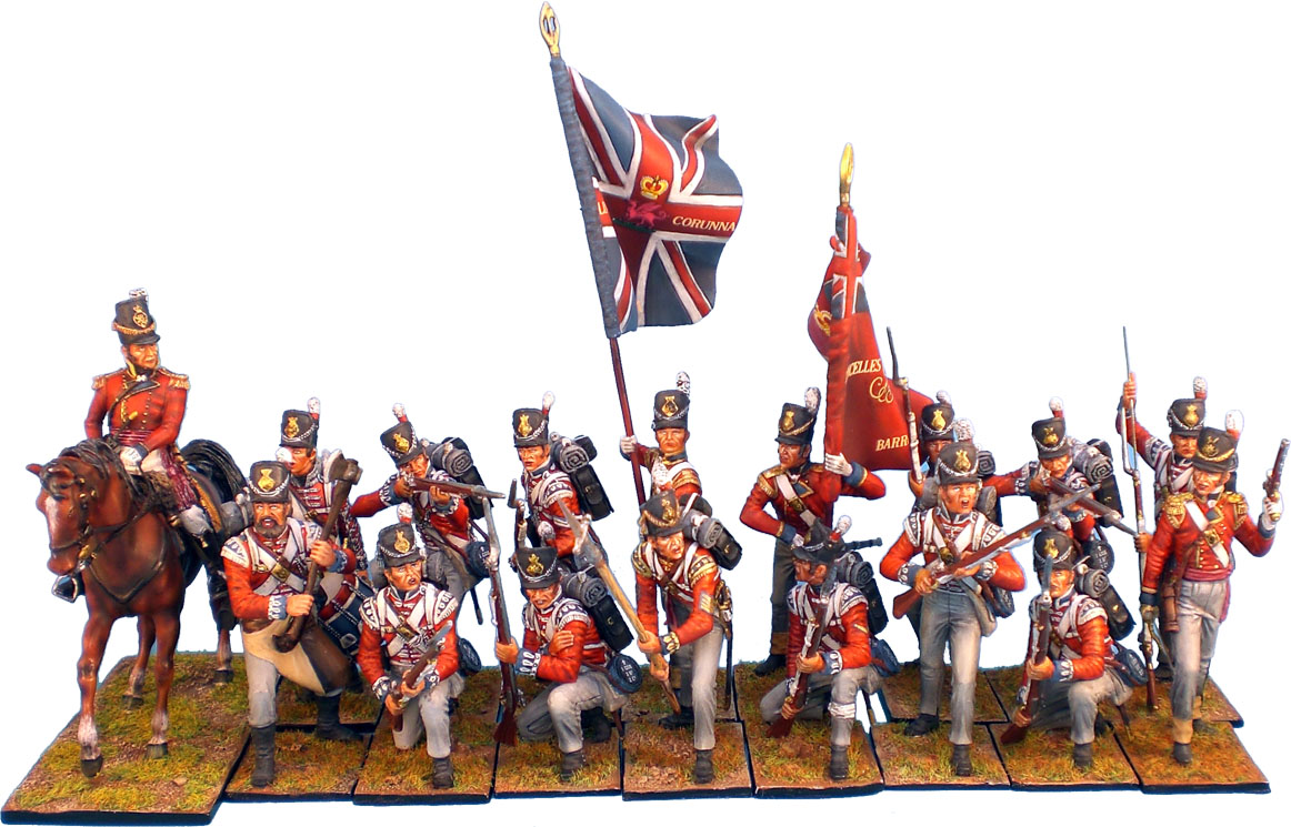 First Legion Great Britain 1st Foot Guards Toy Soldiers