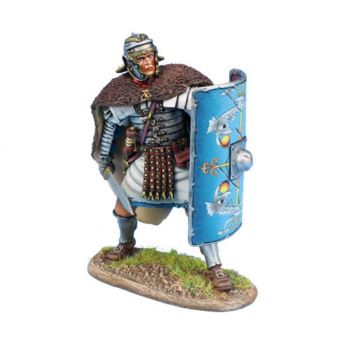 ROM191 Imperial Roman Legio XXX Legionary Running with Gladius by First Legion 