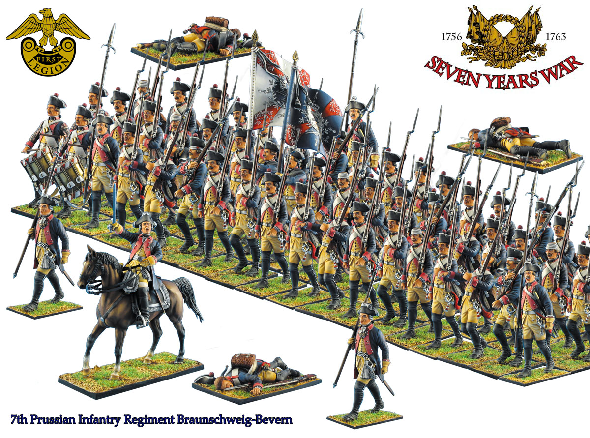 First Legion Seven Years War Toy Soldiers