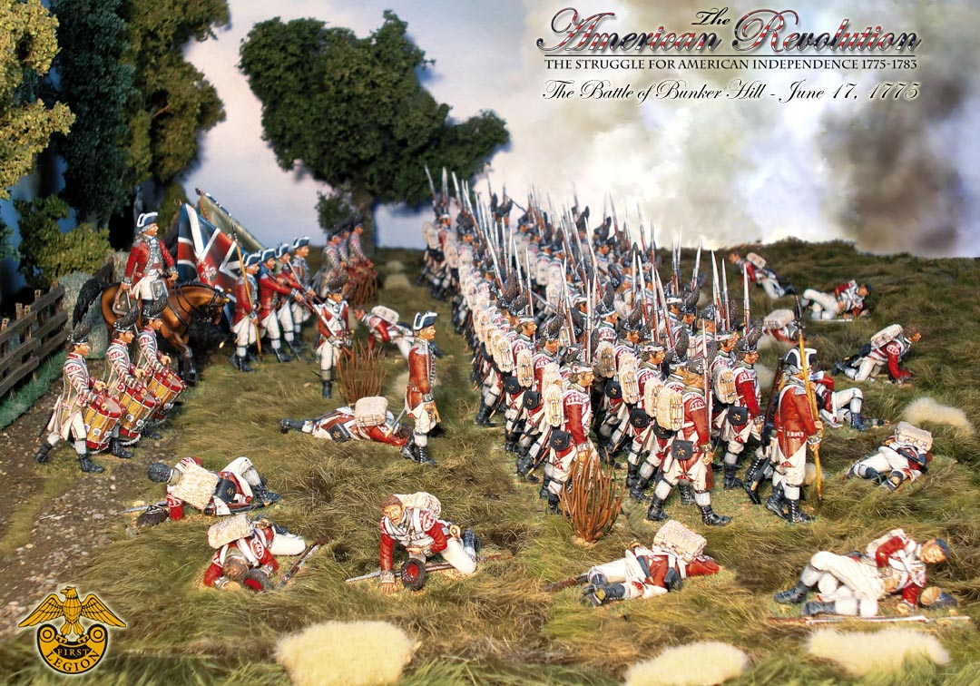 Revolutionary war shop toy soldiers