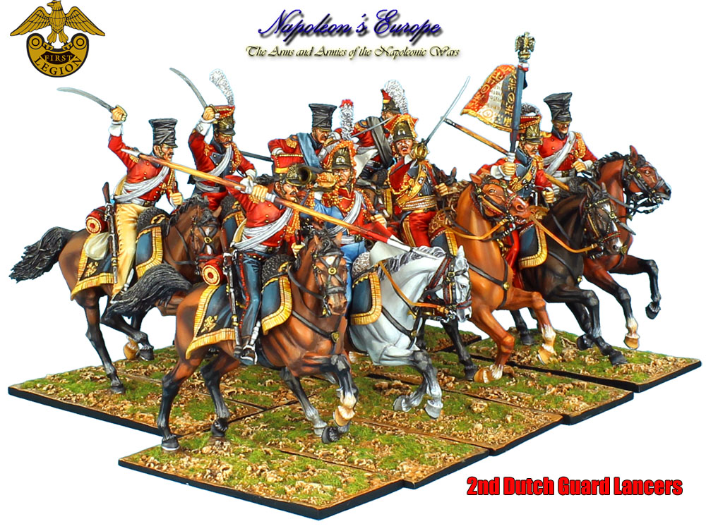 NAP0421 2nd Dutch "Red" Lancers Imperial Guard NCO by First Legion