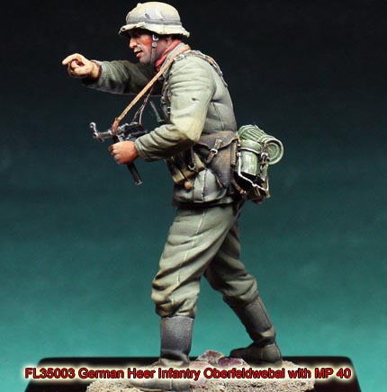 1/10 resin figures bust model kit WW II German Paratroopers bust 162 resin kit 