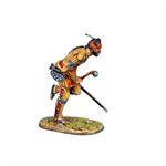 AWI087 Woodland Indian Standing Loading Bow by First Legion 