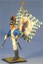 NAP0002 Bavarian Standard Bearer, 4th Sachsen-Hildburghausen Line